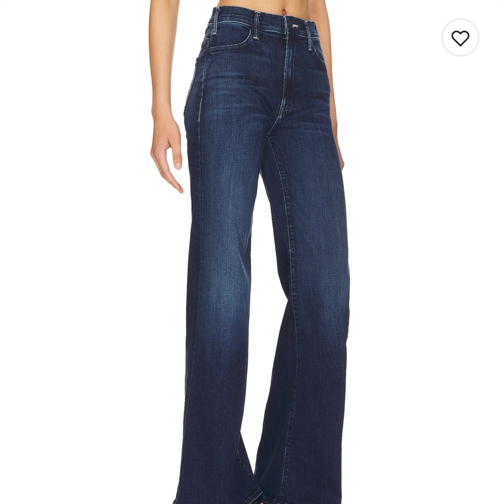 MOTHER Blue Flare & Wide Leg Jeans